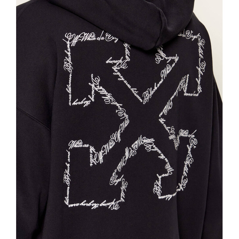 OFF-WHITE Mikina ARROW SKATE | Oversize fit