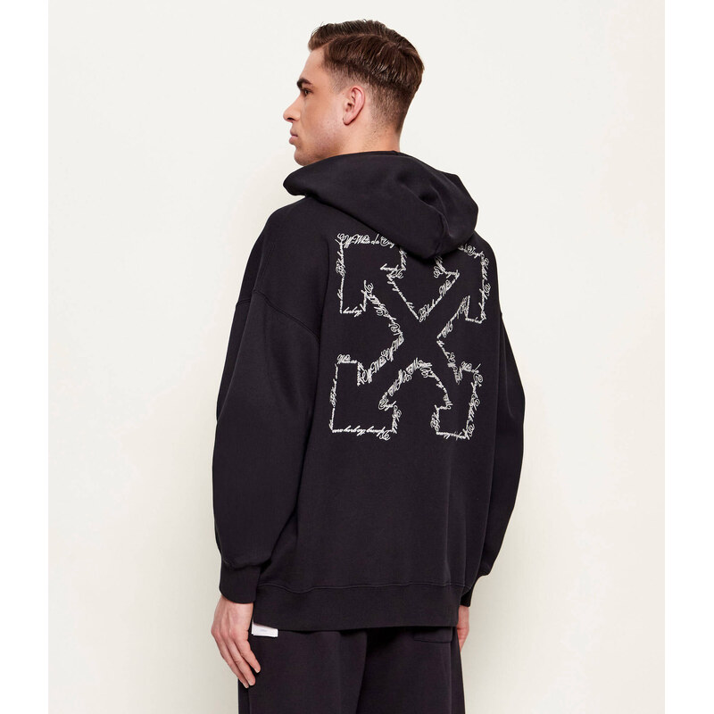OFF-WHITE Mikina ARROW SKATE | Oversize fit