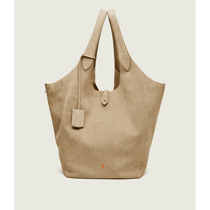 POLO RALPH LAUREN Kabelka shopper + váček Play | semiš