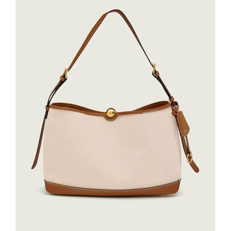 Furla Kabelka na rameno FURLA SFERA SOF s přídavkem kůže