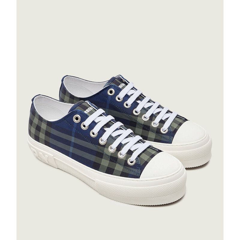 Burberry Tenisky JACK s přídavkem kůže