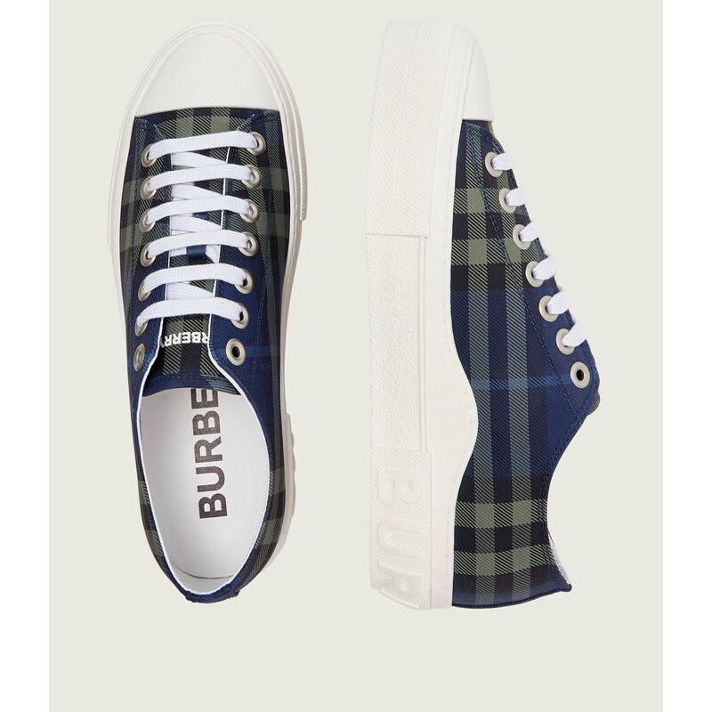 Burberry Tenisky JACK s přídavkem kůže