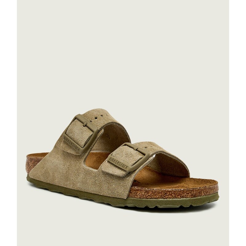 Birkenstock Pantofle Arizona | semiš | narrow fit