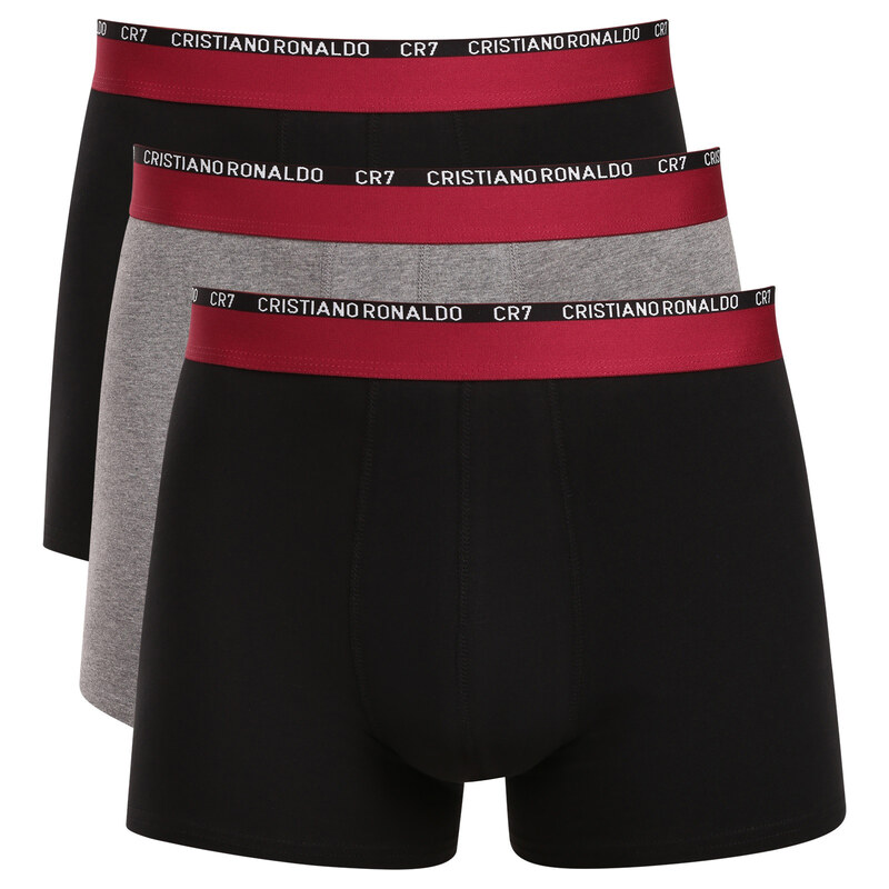 3PACK pánské boxerky CR7 vícebarevné (8100-49-2749)