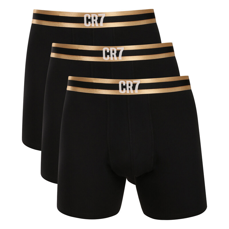 3PACK pánské boxerky CR7 černé (7103-53-2203)