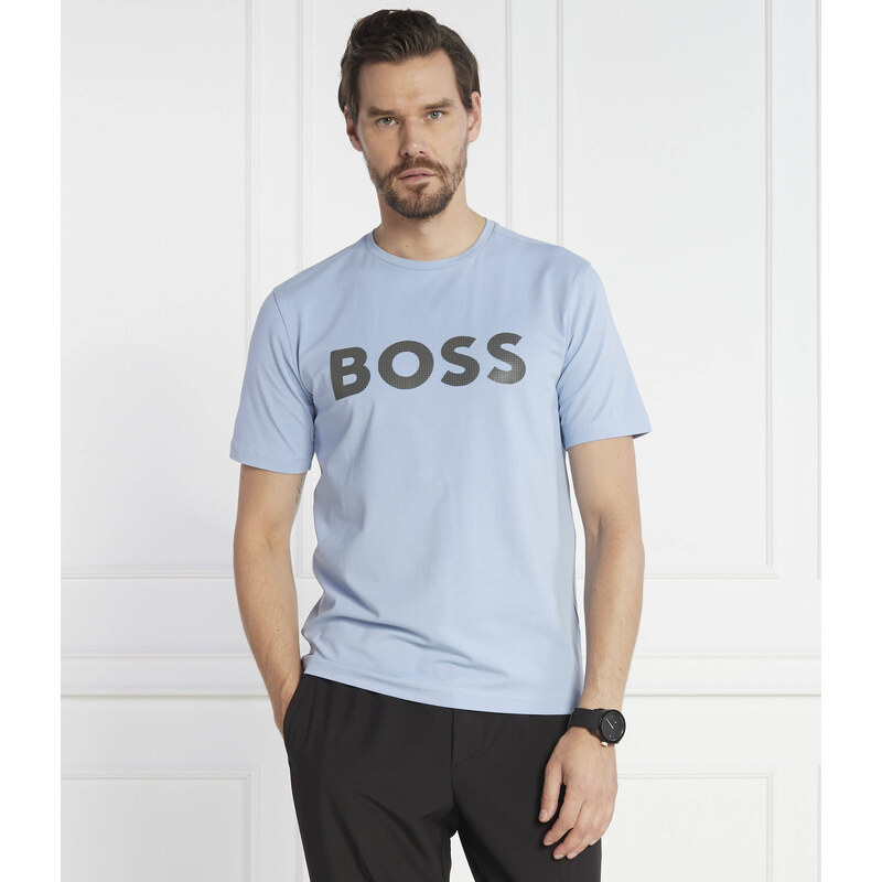 BOSS GREEN Tričko Tee 8 | Slim Fit | stretch