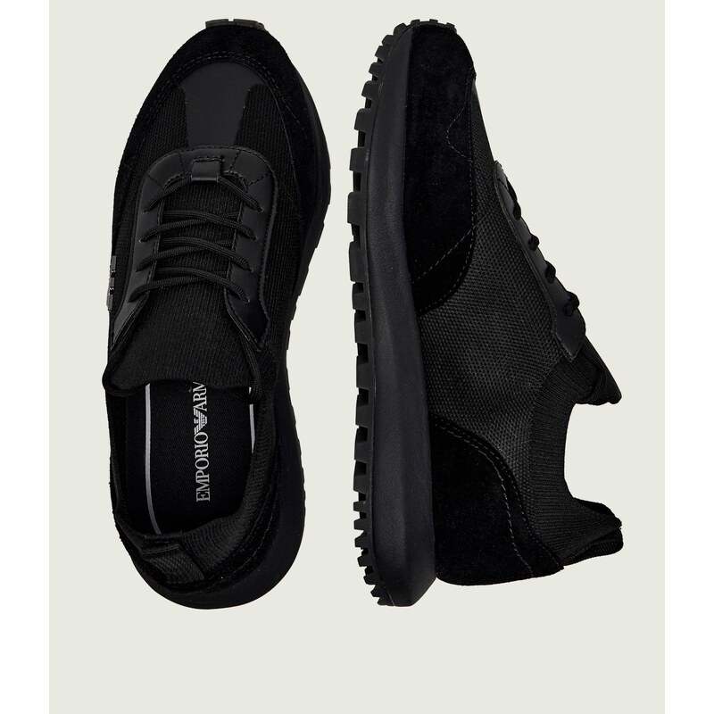 Emporio Armani Tenisky | semiš