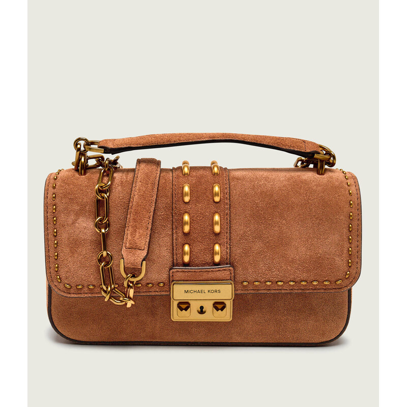 Michael Kors Kabelka na rameno Tribeca | semiš