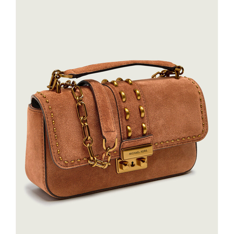 Michael Kors Kabelka na rameno Tribeca | semiš