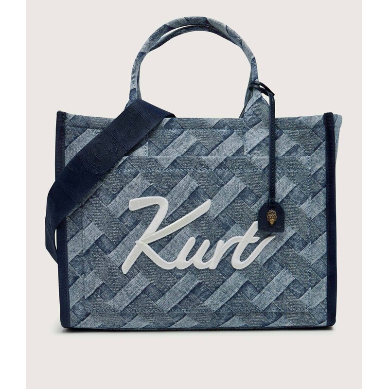 Kurt Geiger Džínový kufřík KURT