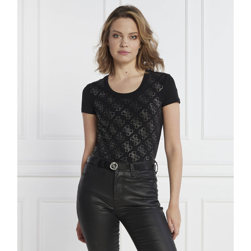 GUESS Tričko | Slim Fit | stretch