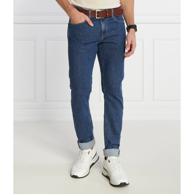 Calvin Klein Džíny SLIM FIT MID BLUE | Slim Fit