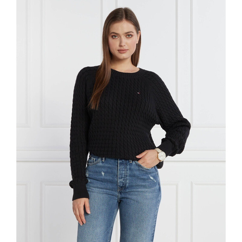 Tommy Hilfiger Svetr CO MINI CABLE | Regular Fit