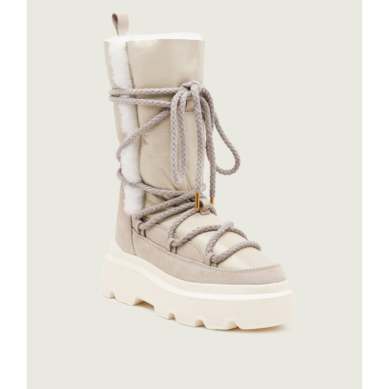 INUIKII Sněhule ENDURANCE COZY | kůže | shearling