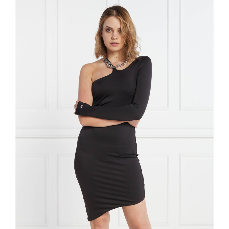 Tommy Jeans Šaty LOGO TAPE BODYCON 99952191