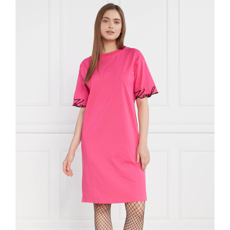 Karl Lagerfeld Šaty karl signature slv hem