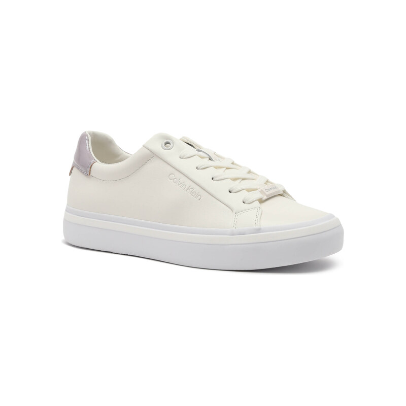 Calvin Klein Tenisky VULC LACE UP s přídavkem kůže