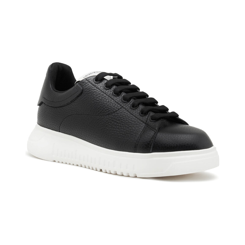 Emporio Armani Tenisky s přídavkem kůže