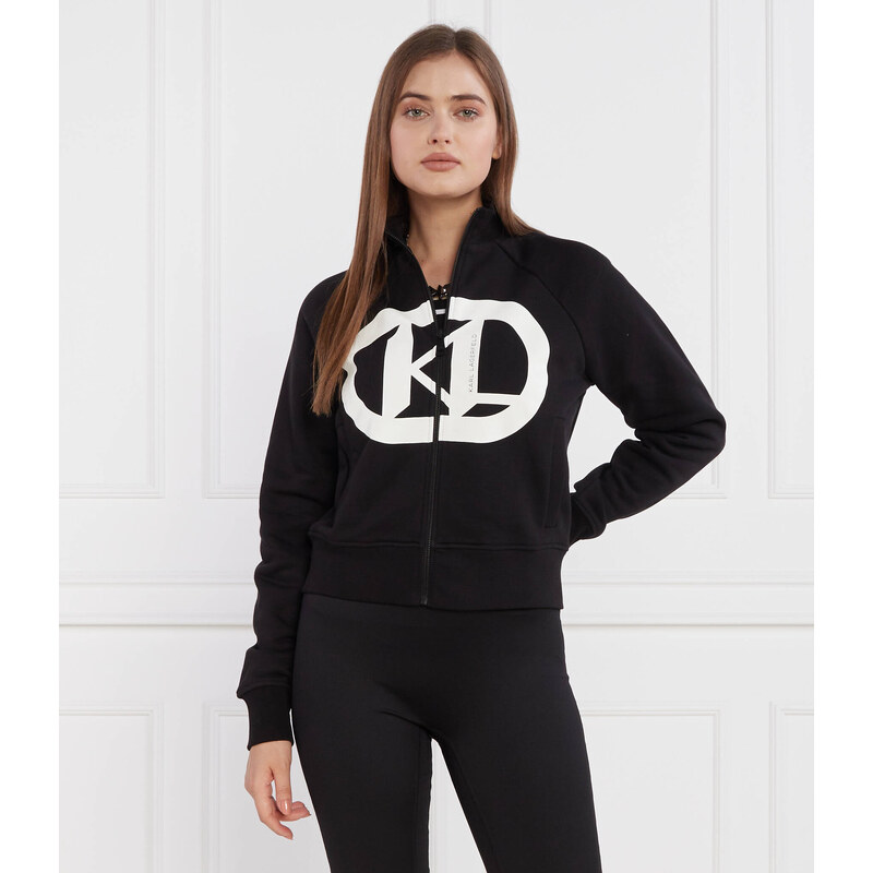 Karl Lagerfeld Mikina kl logo zip up | Regular Fit