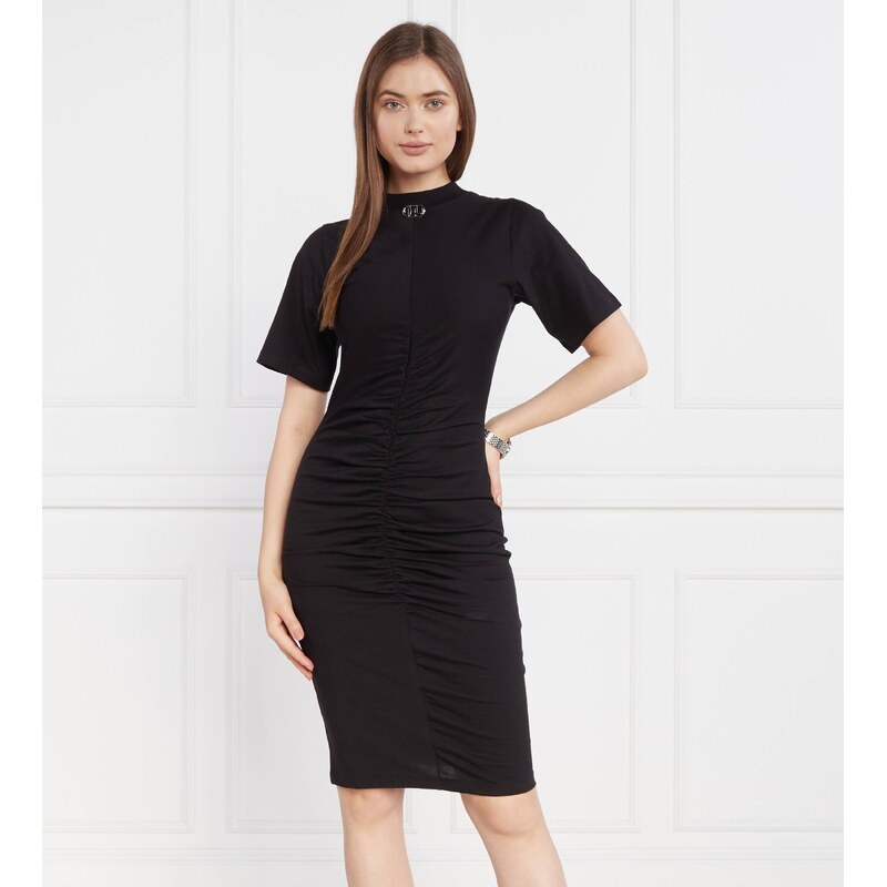Karl Lagerfeld Šaty ruched t-shirt 99952326