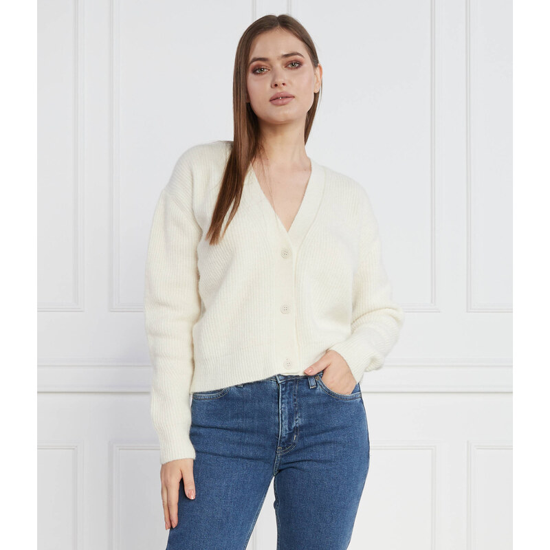 Calvin Klein Kardigan | Regular Fit | s příměsí vlny