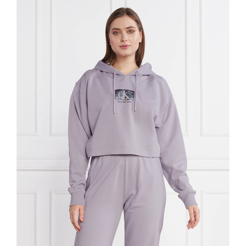 Calvin Klein Jeans Mikina PRINTED BOX | Cropped Fit 83264946
