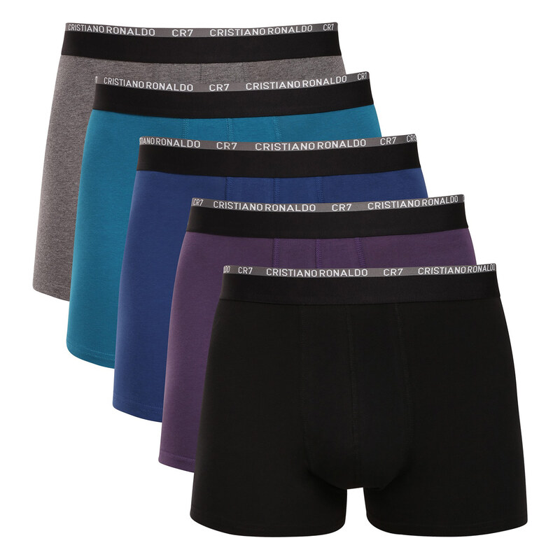 5PACK pánské boxerky CR7 vícebarevné (8125-49-2343)