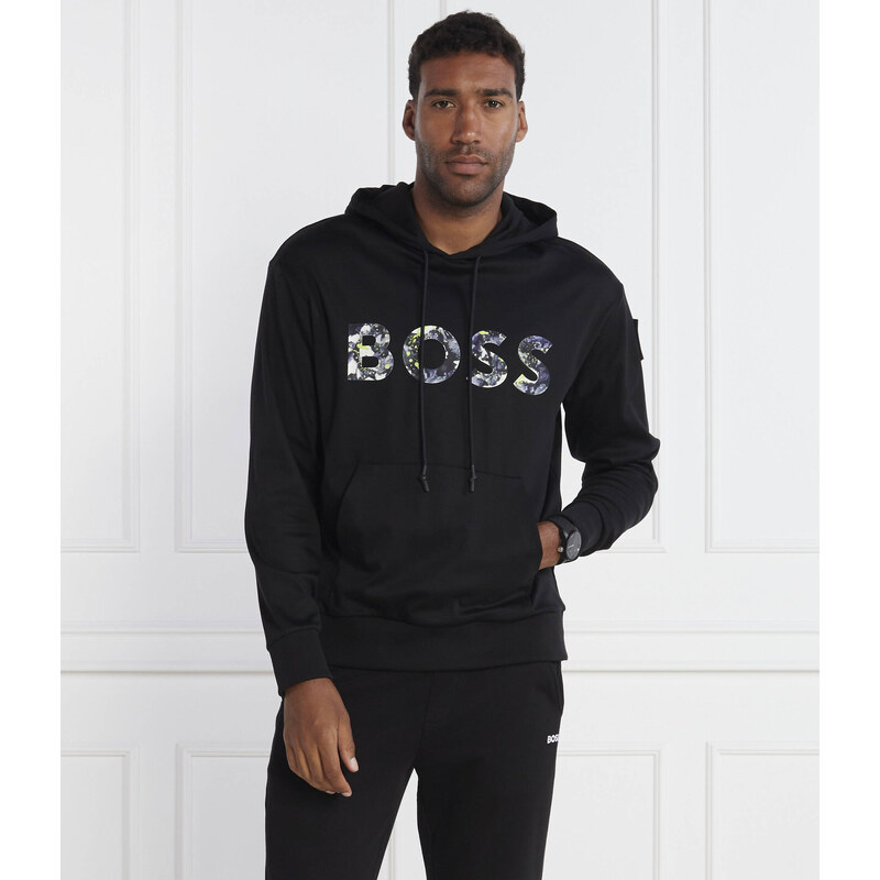 BOSS GREEN Mikina Soody Lotus | Relaxed fit