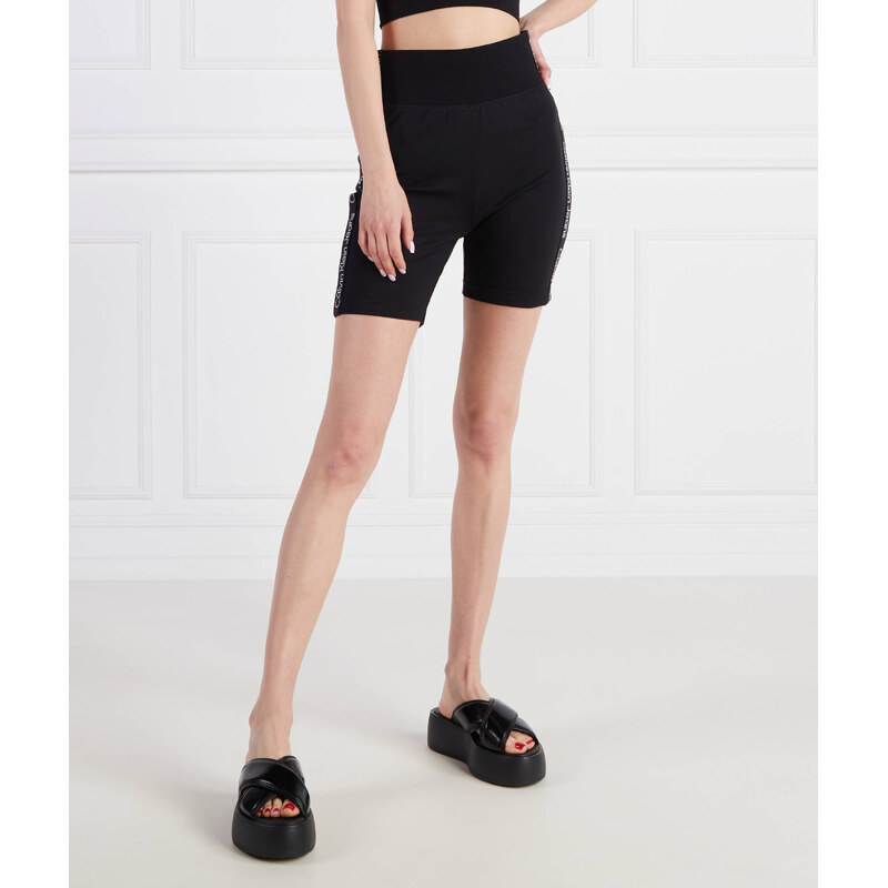 Calvin Klein Jeans cyklistické šortky logo tape milano | slim