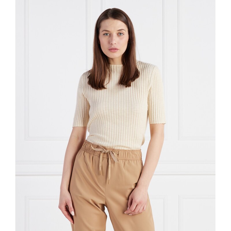 Marc O Polo Svetr Pullover cropped | Regular Fit přidáním lnu 82268643