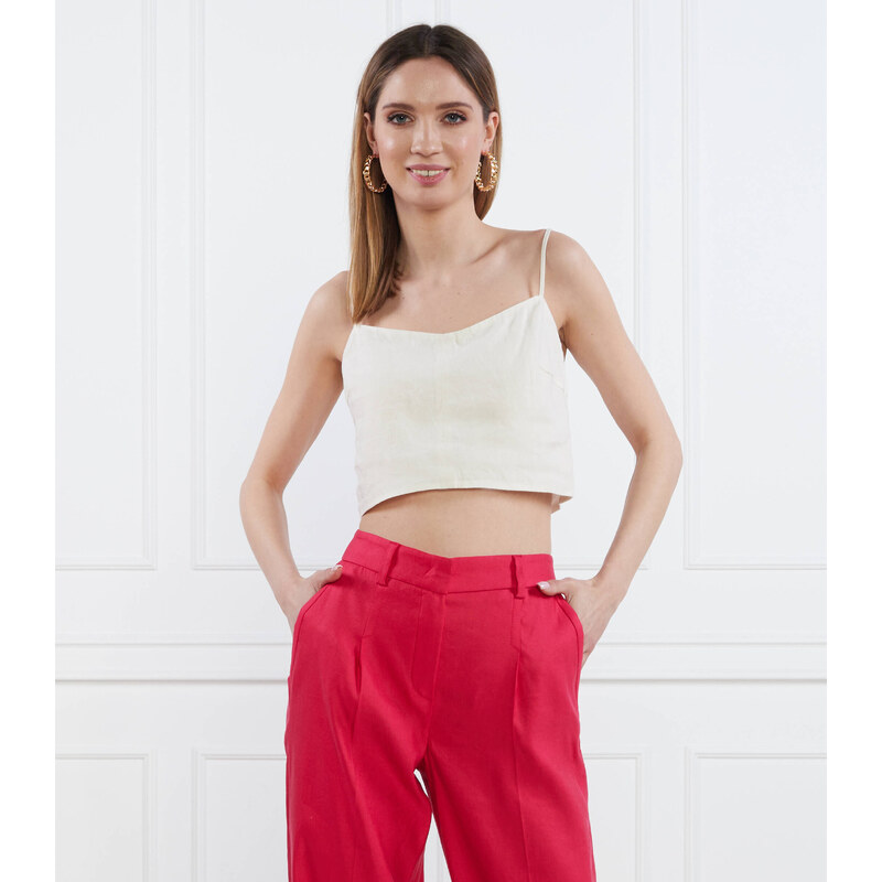 MAX&Co. Lněný top MARISOL | Cropped Fit