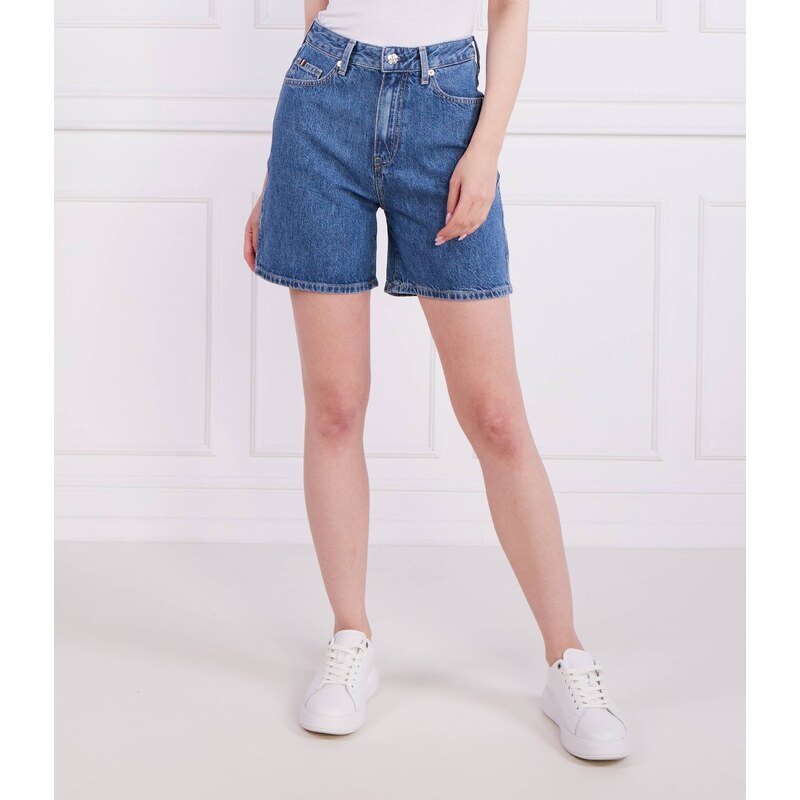 Tommy Hilfiger Šortky DNM FLARE SHORT HW JUNE | Regular Fit | denim