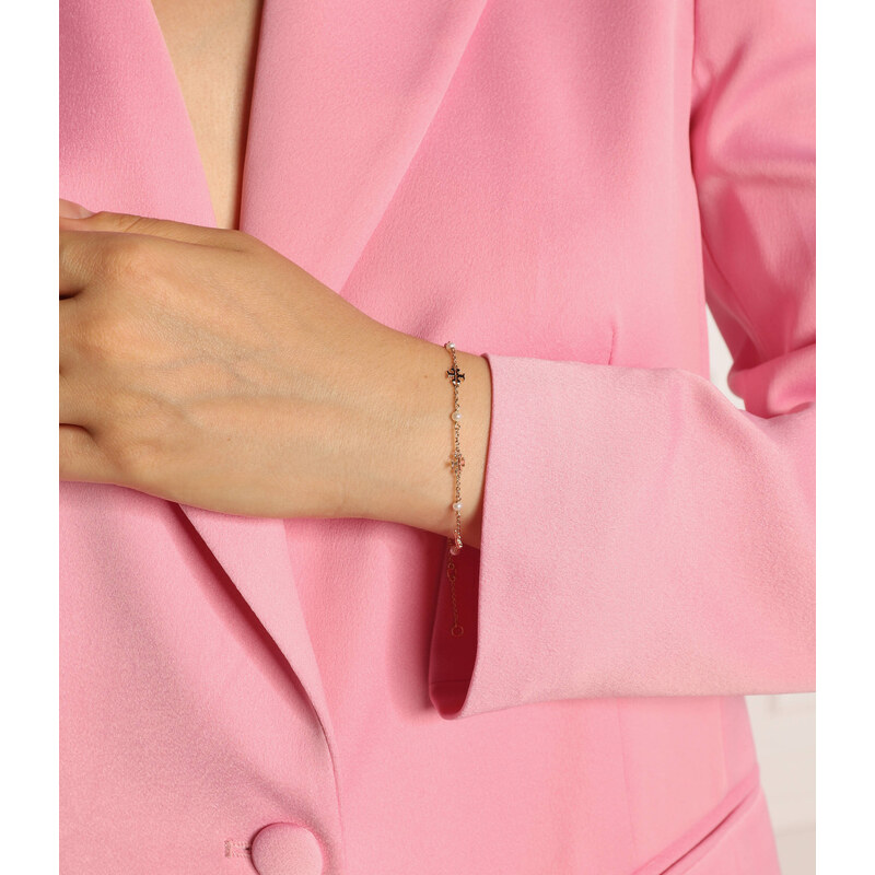 TORY BURCH Náramek Kira Pearl Delicate Chain Brclt