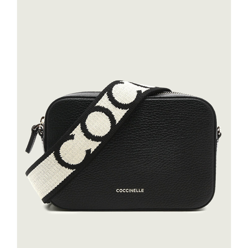 Coccinelle Kožená crossbody kabelka Coccinelle Tebe Small