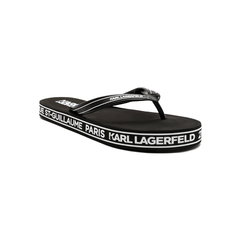 Karl Lagerfeld Žabky KOSTA MNS Maison Border Thong 81551345