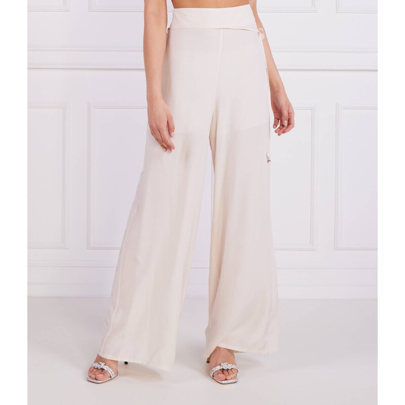Patrizia Pepe Kalhoty s páskem Palazzo | Loose fit