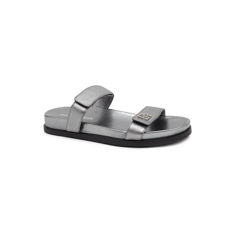 Emporio Armani Kožené pantofle