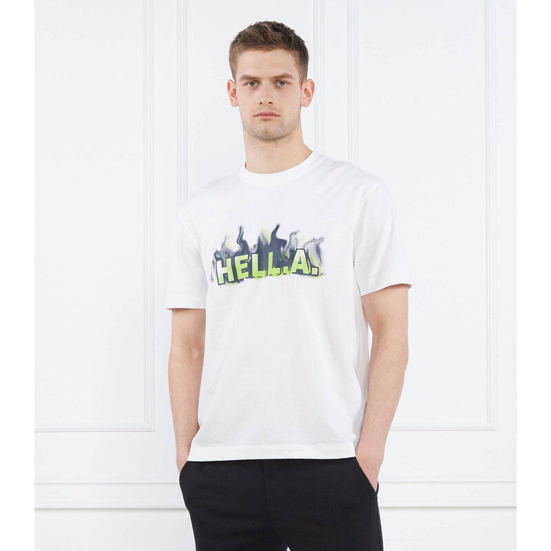 BOSS ORANGE Tričko TeeFire | Oversize fit