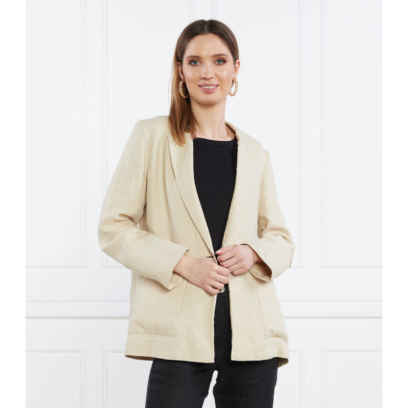 Tommy Hilfiger Lněná sako CASUAL LINEN SB BLAZER | Regular Fit 80629615
