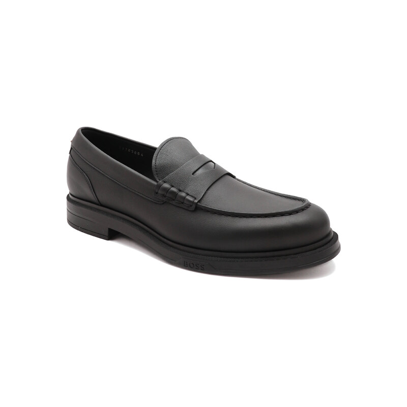 BOSS BLACK Kožené mokasíny Saul_Loaf