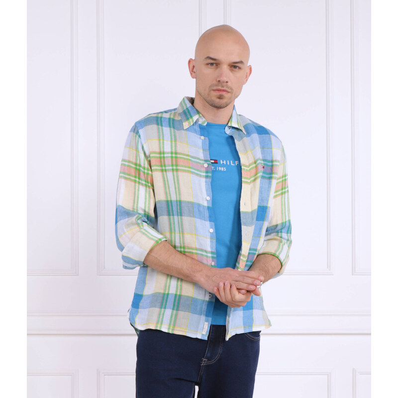 Tommy Hilfiger Lněná košile | Regular Fit