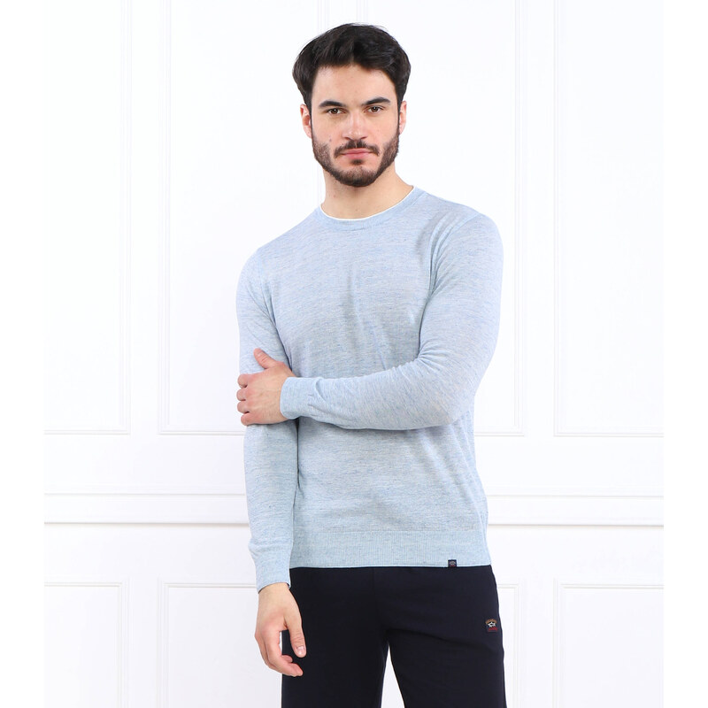 Paul&Shark Lněný svetr | Regular Fit