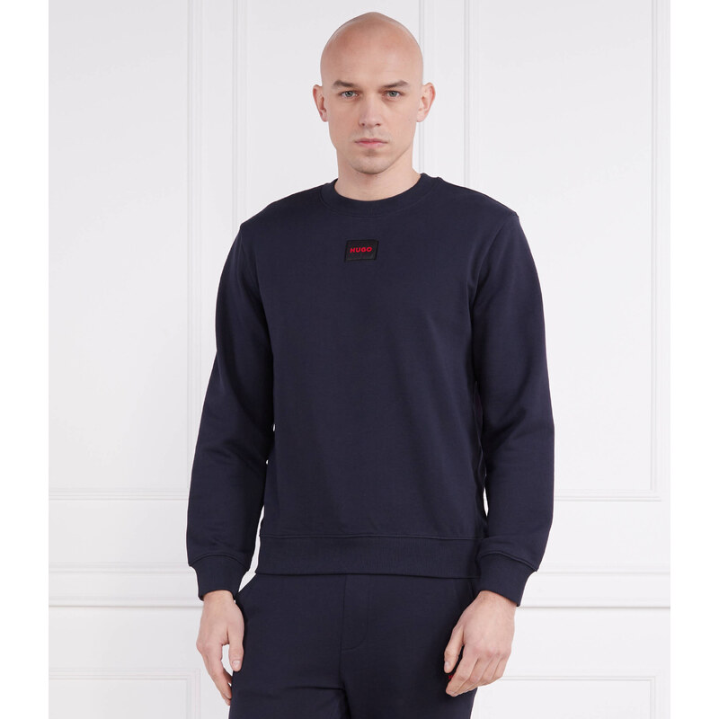 HUGO Mikina Diragol | Regular Fit