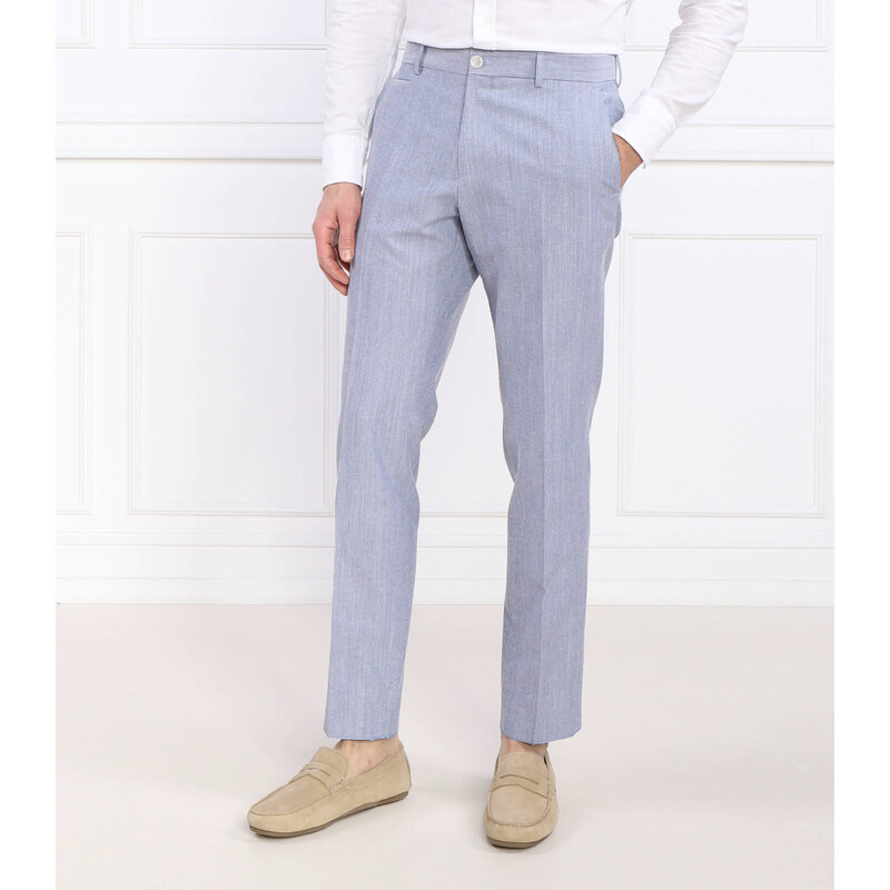BOSS BLACK Kalhoty H-Genius-224 | Slim Fit | s příměsí vlny