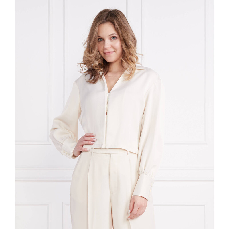 DKNY Saténová košile | Regular Fit