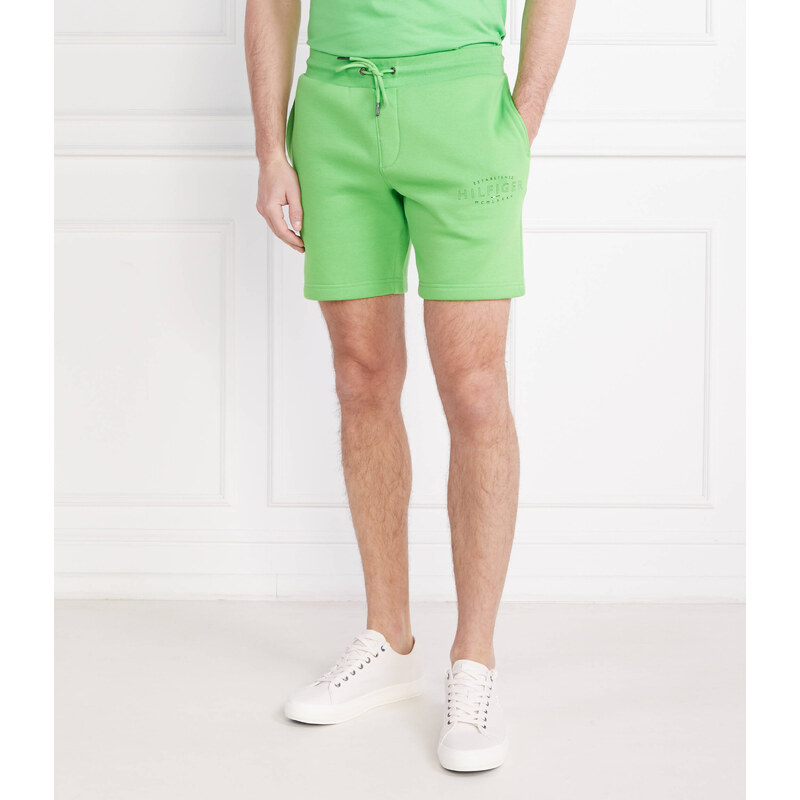 Tommy Hilfiger Šortky HILFIGER CURVE LOGO SWEATSHORT | Regular Fit