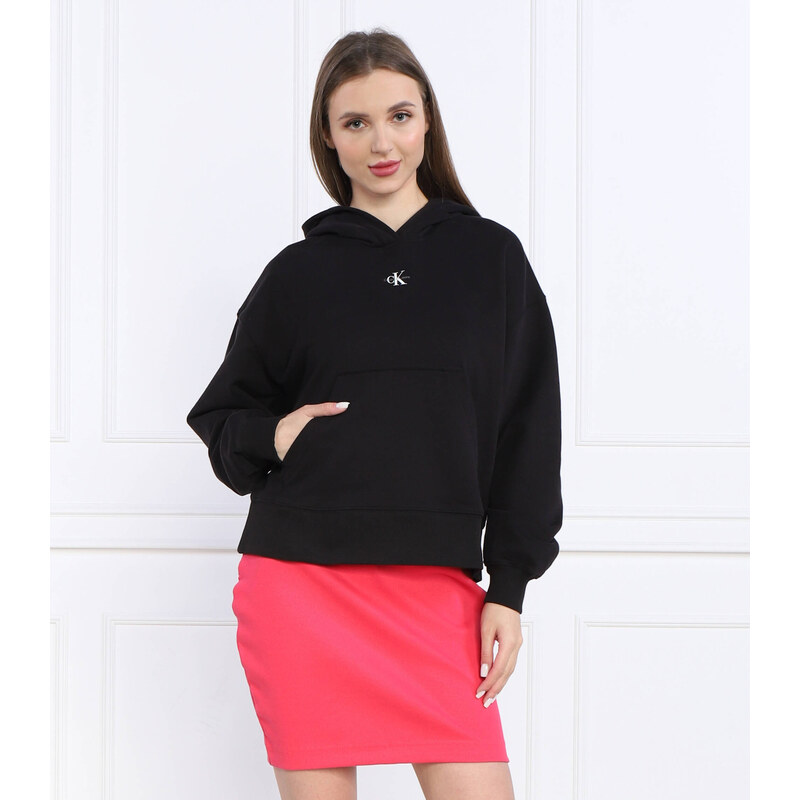 Calvin Klein Jeans Mikina MICRO MONOLOGO | Oversize fit