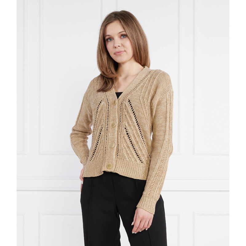 LAUREN RALPH LAUREN Kardigan | Regular Fit přidáním lnu