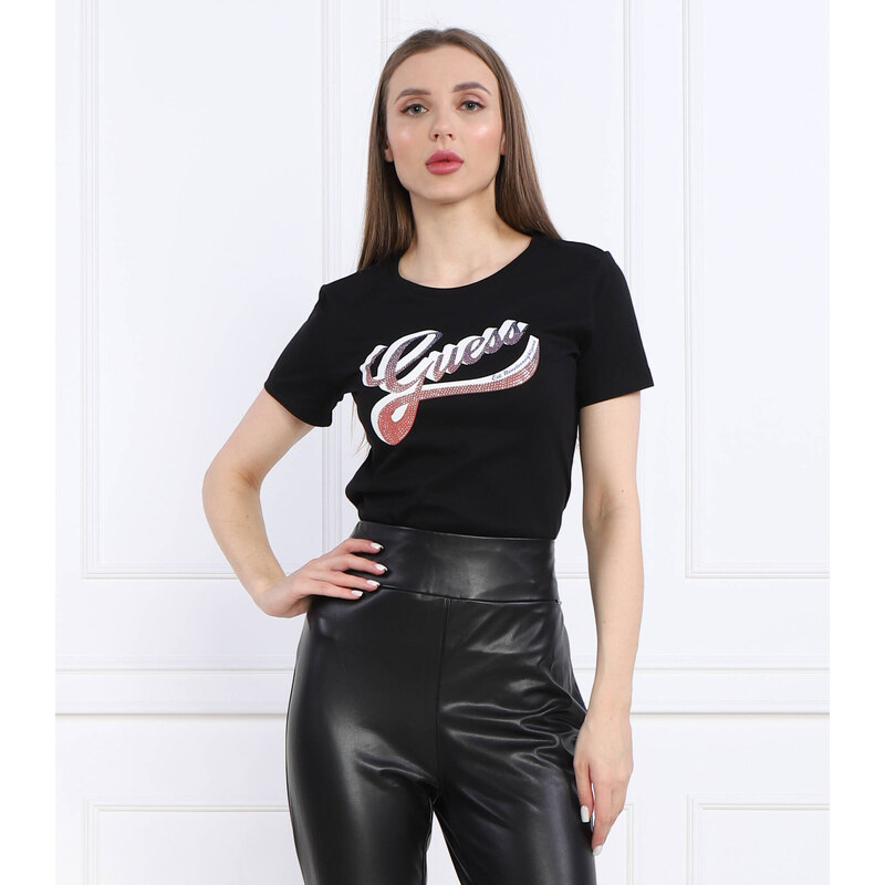 GUESS Tričko SHADED LOGO | Regular Fit