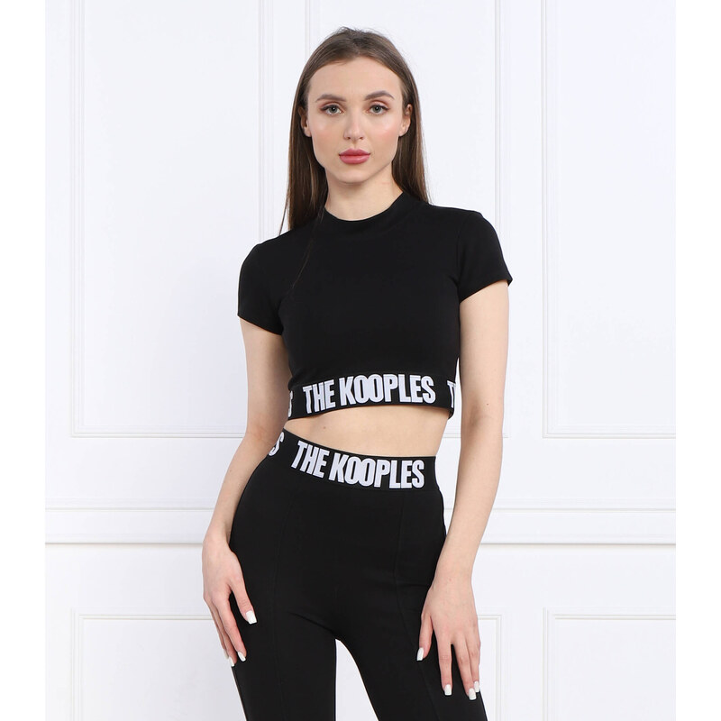 The Kooples Tričko | Cropped Fit